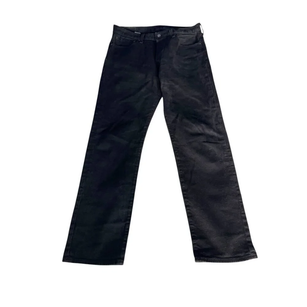 Levi’s 501 Men Size 34x32 (31) Black Regular Fit Straight Leg Button Fly Jeans